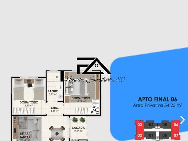 Apartamento para Venda em Palhoça - 4