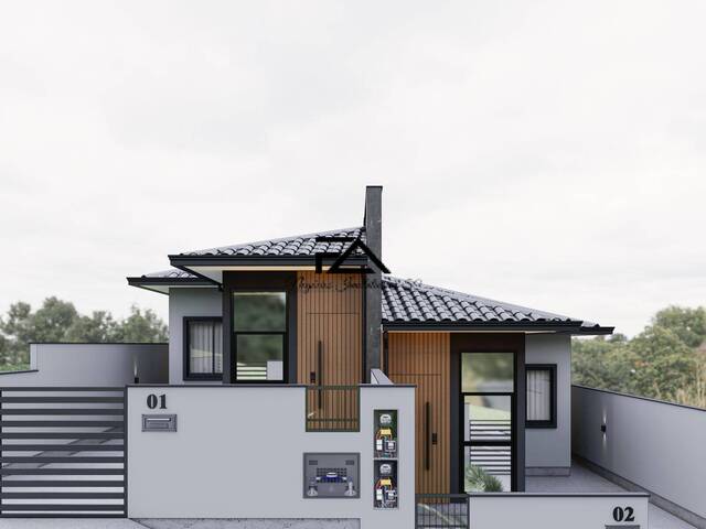 #2402 - Casa para Venda em São José - SC - 1